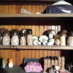 Mushroom Carvings